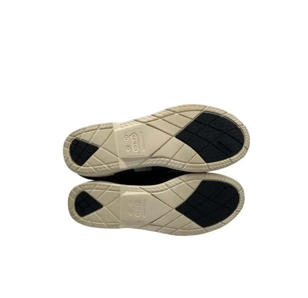 Crocs Beach Line Boat Slip-On Navy Blue Canvas Mens Shoes